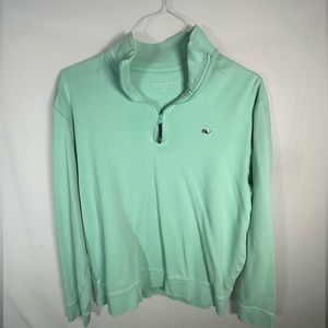 Vineyard Vines - Men’s Pullover Sweater, Light Green - Size Medium